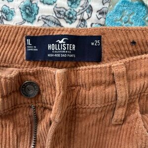 Hollister Tan Corduroy Pants